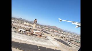 Takeoff From Phoenix PHX American A321