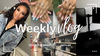 Weekly Vlog: ♡Wfh, GWRM, Doing nails, shopping.....