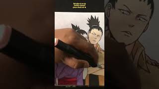 #shorts How To Draw Shikamaru And Temari From Naruto #naruto #narutoshippuden #anime #drawing