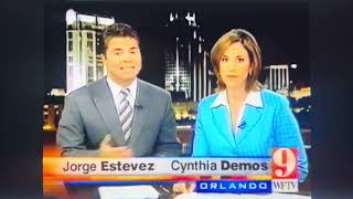 WFTV 9 Eyewitness News at 11pm Saturday open September 20, 2003