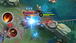 hayabusa execute + war axe be like: | Mobile Legends