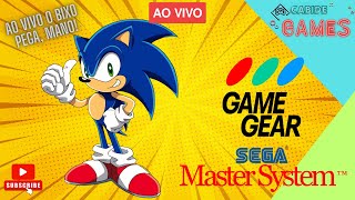 MASTER SYSTEM e GAME GEAR! AO VIVO!