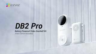 EZVIZ DB2 Pro - Wire-free and worry-free front door protection