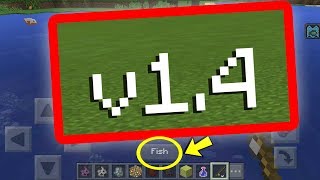 EARLY Minecraft PE 1.4 UPDATE Addon GAMEPLAY (MCPE 1.4 Update)