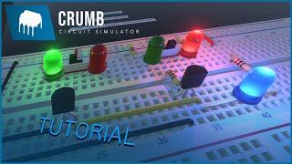 Tutorial "OR" GATE USING TRANSISTOR in CRUMB Circuit Simulator