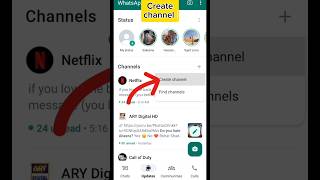 How Create Whatsapp Channel Officially In 2023 #whatsapp #android #tech #viral #shorts