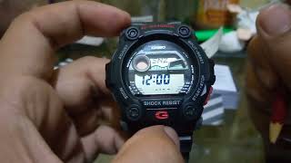 Cómo configurar las alarmas en el reloj Casio G-Shock G- 7900