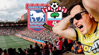 AGONY AS SAINTS CONCEDE 95 MINUTE EQUALISER 💀 SOUTHAMPTON 1-1 IPSWICH FULL MATCHDAYVLOG