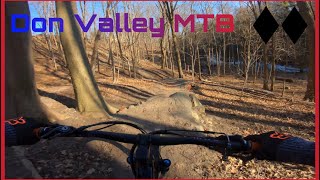 Roller Flowster & Trash Panda Trails / Don Valley MTB / Winter