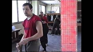 Seminar with Sifu Ayhan in St  Petersburg, 2003, part 33 EBMAS Wing Tzun second day