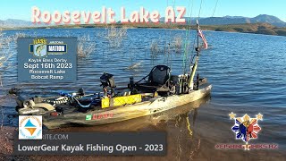 LowerGear & AKBA Roosevelt Lake Kayak Fishing Tourney #fishing #kayakfishing #bass