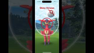 Shiny virizion in Pokémon go #pokemongo #virizion #shiny #legendary