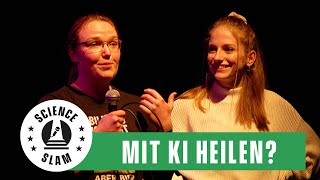 Warum hat KI noch nicht alle Krankheiten geheilt? (Verena Dzialas und Elena Doering – Science Slam)