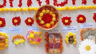 Annaprasana decoration ideas / Food ceremony home decoration ideas