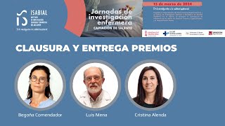 🏆 Clausura Jornadas de Investigación ISABIAL 2024: Talento y Premios Innovadores 💡