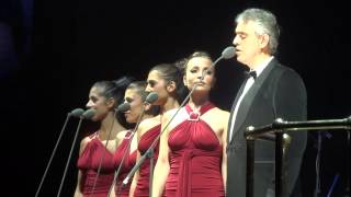 Andrea Bocelli Time To say Goodbye Live At The O2 Dublin