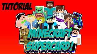 Minecraft SuperCard! (Tutorial) A new Minecraft Minigame!