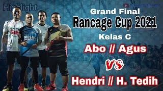 Perebutan Titel Juara ll Grand Final Rancage Cup 2021 Kelas C