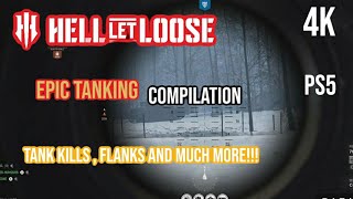 Hell Let loose Epic Gameplay - Hell let loose Epic Tanking compilation - Tank and Infantry Kills