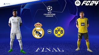 FC 24 - Real Madrid vs Borussia Dortmund | UEFA Champions League Final | narenSKgamer