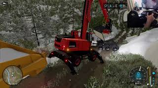 Epic Avalanche Rescue! Recovering 2 Trucks in Farming Simulator 22 | FS22 Gameplay