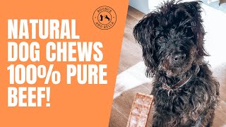 Natural Dog Chews: 100% Pure Beef Dog Chews