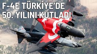 F-4E Phantom'lar Türkiye'deki 50'nci yılını Eskişehir'de kutladı