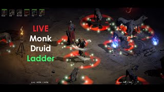 Monk Druid LADDER - GG BLOOD GLOVES CRAFT Part 11- HELL - ACT 4