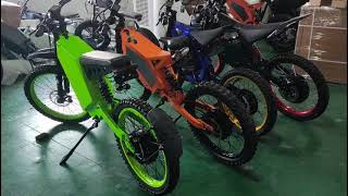 DIY Stealth Bomber electric bike different frame design , color & power 5000W 12000W 15000W 20000w