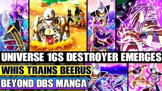 Beyond Dragon Ball Super The Saiyans Meet With Universe 16s God Of Destruction! Whis Trains Beerus