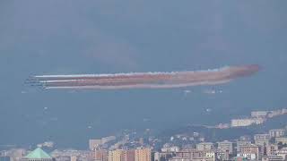 Frecce Tricolori: sorvolo su Genova, 26 maggio 2020