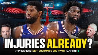 Sixers have injury issues already | Bob Ryan & Jeff Goodman Podcast