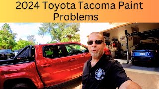 2024 Toyota Tacoma Paint Problems