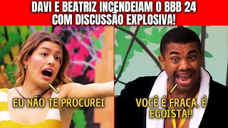 BBB24: Davi DESISTE e Discussão com Beatriz Revela Próximo ELIMINADO(A)