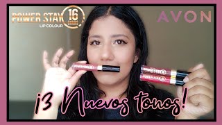 3 Nuevos tonos de labiales líquidos Power Stay 2024 + Nuevo empaque