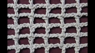 DECREASE mesh stitch pattern 12