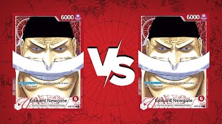 Boatbeard or Strawbeard? Red Whitebeard Tournament Mirror Match - One Piece Card Game (TCG)