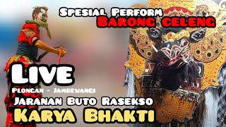 🔴Live | Jaranan Buto Karya Bhakti | Spesial Barong Celeng