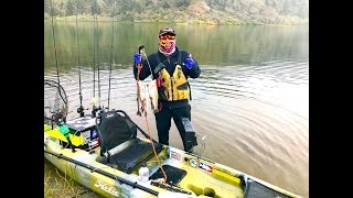 Hobie Compass Maiden Voyage!!! (Easy Limit Trout Fishing)