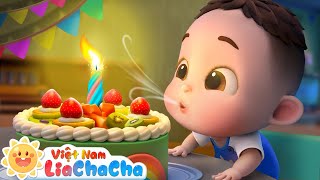 🎂 Chúc mừng sinh nhật Lia và ChaCha 🍬 Bài hát thổi nến | LiaChaCha Ca Nhạc Thiếu Nhi Việt Nam