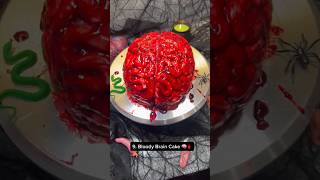 #bloody #brain #cake #halloween #halloween2023 #dolce #torta #halowen #short #shorts #asmr 🧠🧠🍰