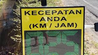 display digital speed limit  sign penanda batas kecepatan digital 0812 2828 2992