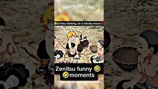 🤣Zenitsu thinking🤔he is literally insane 🤯#animeedit #demonslayer #shorts #youtubeshorts #tanjiro