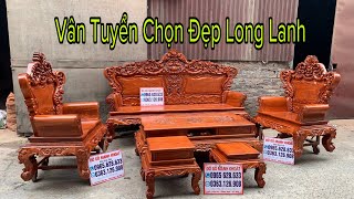 Đẳng Cấp Trước Bộ Hoàng Gia Louis Liền Khối Luxury Gỗ Hương Đá | Đồ Gỗ Mạnh Khoát