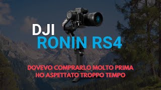 DJI RONI RS4 FINALMENTE UN GIMBAL FAVOLOSO.