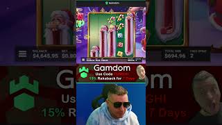 INSANE..LOCK IN Xmas Drop HACKSAW GAMING #shorts  #bigwin #casino #bigwincasino