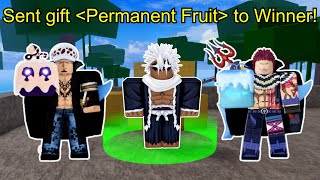 Guess The Fruit You Spin And Get It PERMANENT.. (Blox Fruits)