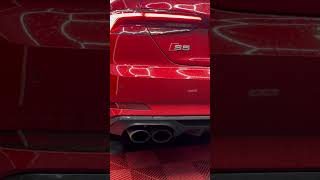 Audi S5 Pop & Bang im Sportmodus