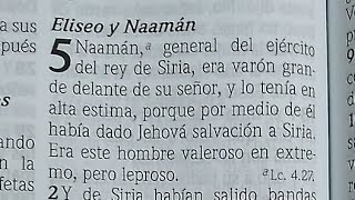 2 Reyes 5-6 (Eliseo y Naamán) y 2 Corintios 8 (La ofrenda para los santos) RVR1960