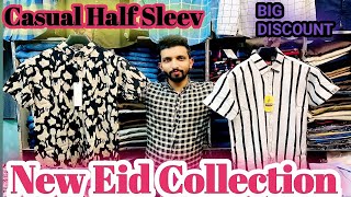 Eid New Collection Casual Half Sleeve Shirt New arrival Ramzan Special Discount